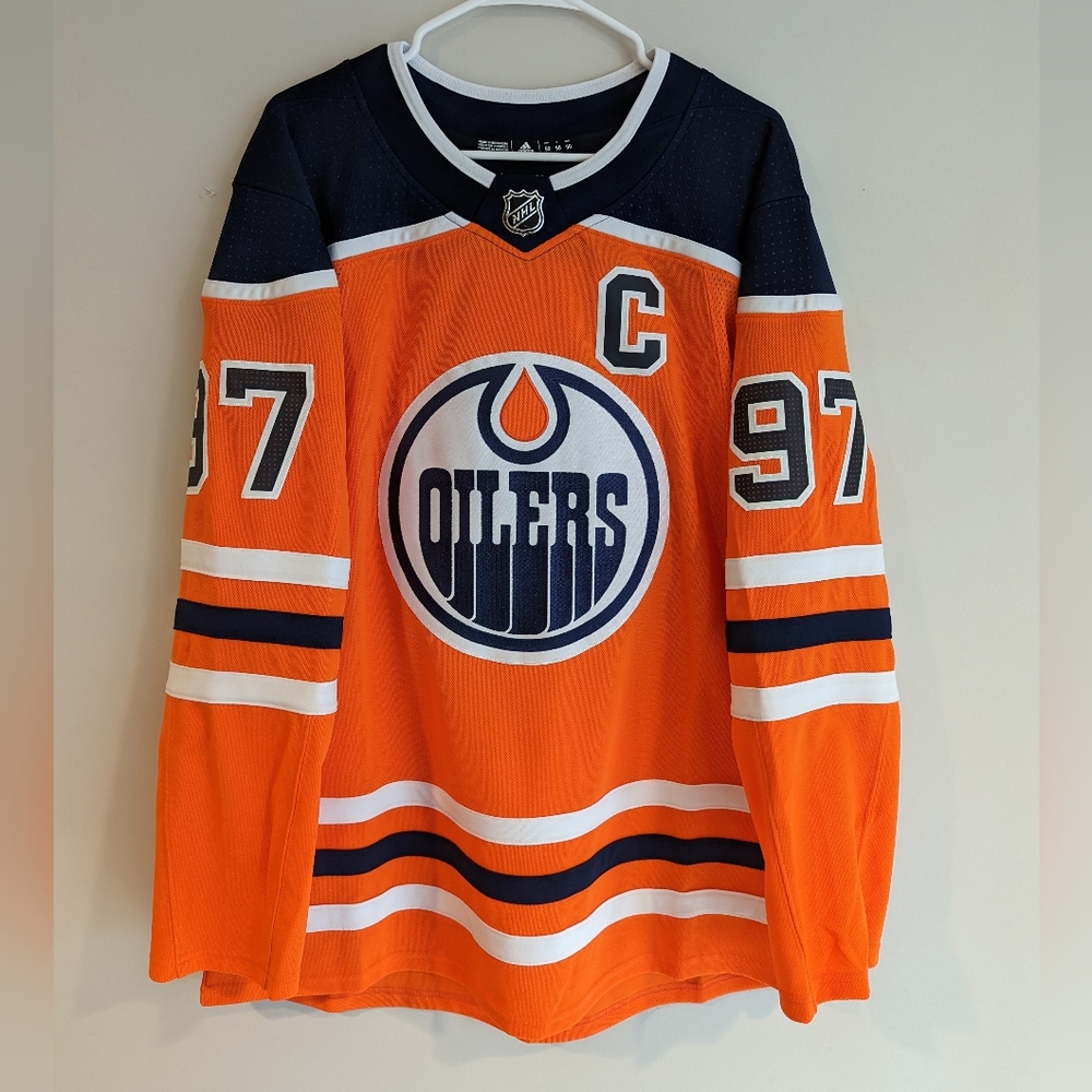 Authentic Oilers McDavid Jersey